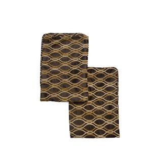 JC Penney JCP Beautiful Discontinued Curtains Drapes Panels Brown Woven Tapestry